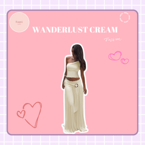 Wanderlust Cream Set – Nàng thơ hoang dã và tự do