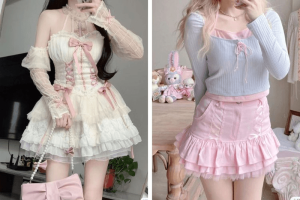 set đồ coquette nữ