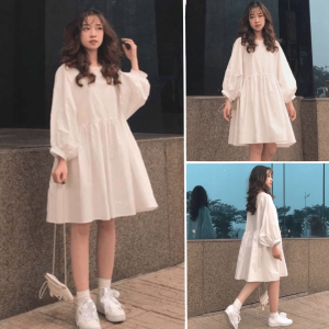đầm nữ cute đi học