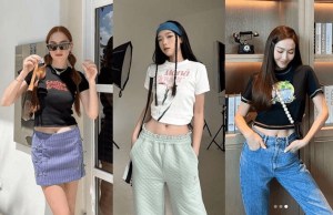Người mẫu mặc quần áo nữ FoureLabel với outfit tối giản, dễ phối, giúp xây dựng tủ đồ thông minh và mặc đẹp mỗi ngày.