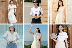 Người mẫu mặc quần áo nữ FoureLabel với outfit tối giản, dễ phối, giúp xây dựng tủ đồ thông minh và mặc đẹp mỗi ngày.