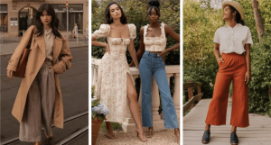 Người mẫu mặc quần áo nữ FoureLabel với outfit tối giản, dễ phối, giúp xây dựng tủ đồ thông minh và mặc đẹp mỗi ngày.
