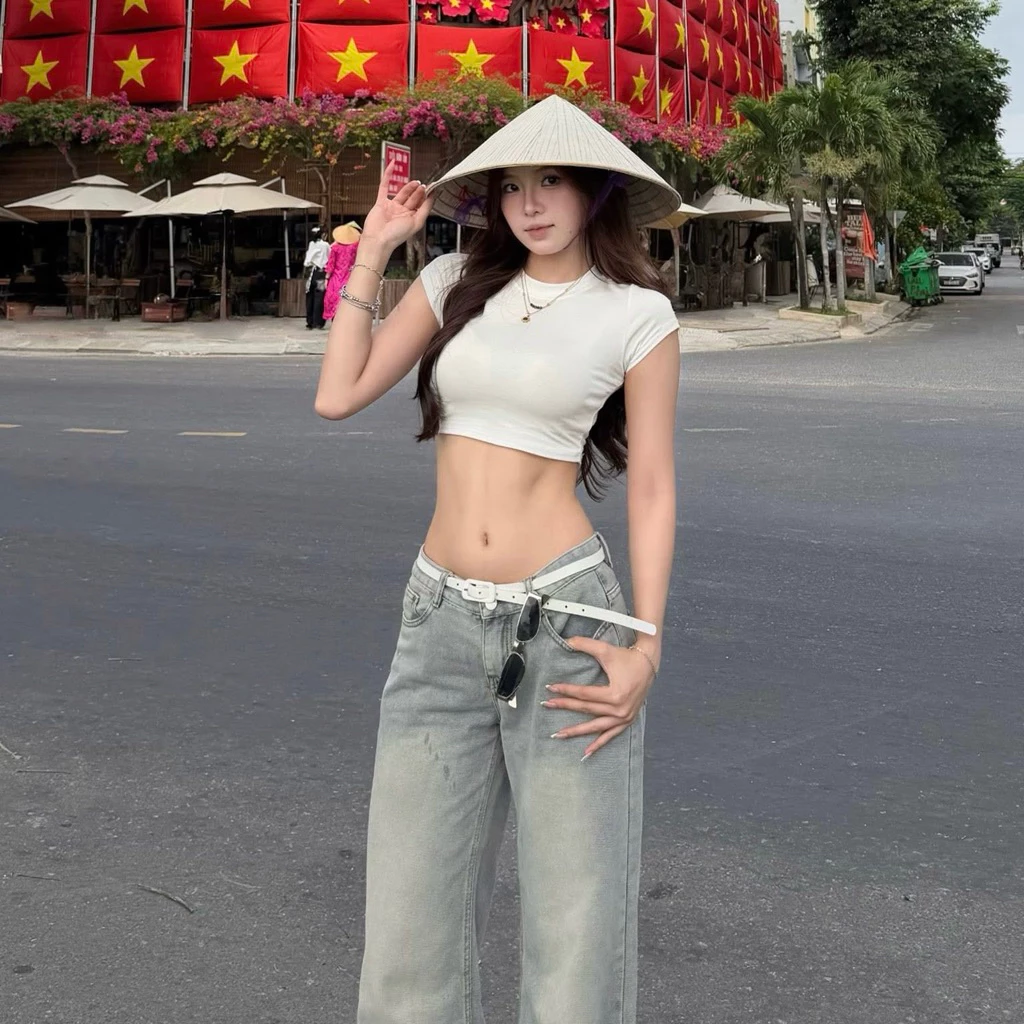 cách mix croptop